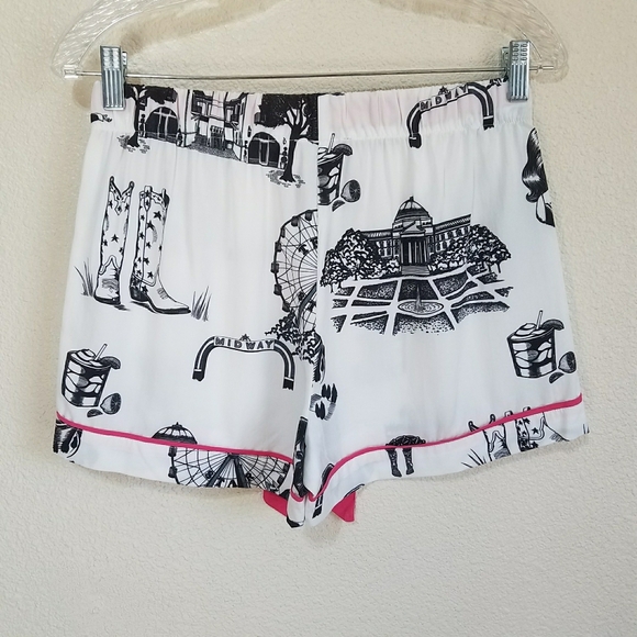 KATIE KIME Texas Fair Print Short Pajama Set - Picture 5 of 12